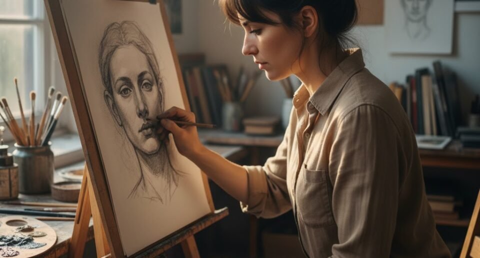 Bold yet subtle – strokes from a palette